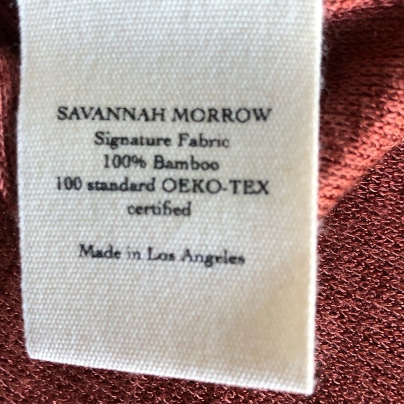 Savannah Morrow AYRA Skirt Bamboo Tulip Hem Paprika Small - Picture 11 of 13